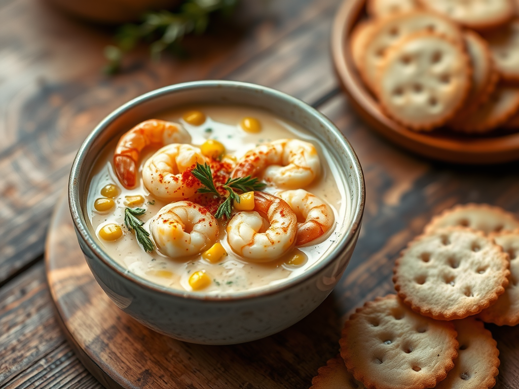 Creamy Shrimp & Corn&nbsp;Chowder